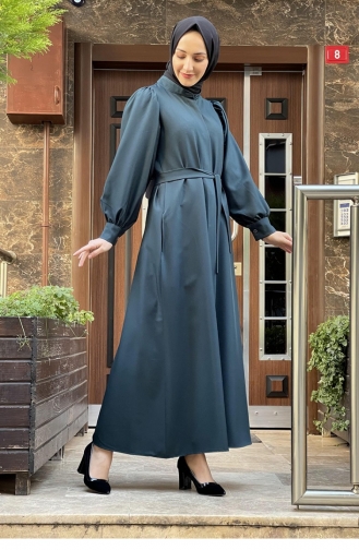 Emerald Green Abaya 0019SGS.ZMR