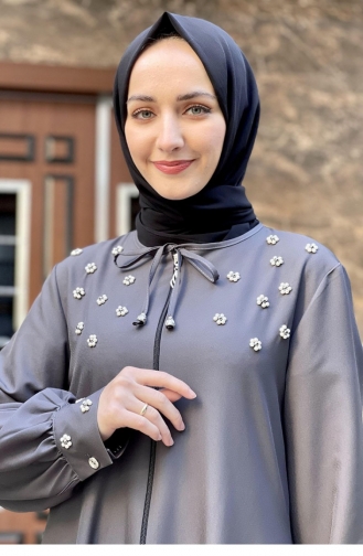 Anthracite Abaya 0020SGS.ANR