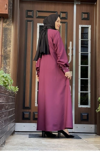 Claret Red Abaya 0020SGS.BRD