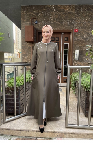 Khaki Abayas 0020SGS.HKY