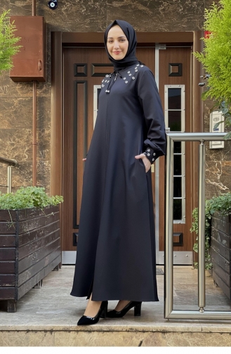 Black Abaya 0020SGS.SYS