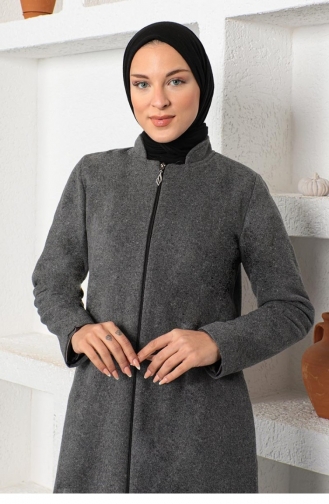 Gray Abaya 0025SGS.GRI