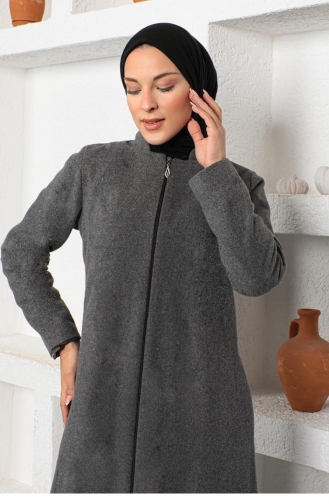 Gray Abaya 0025SGS.GRI