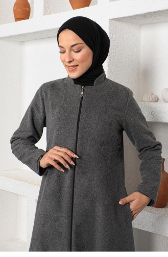 Gray Abaya 0025SGS.GRI