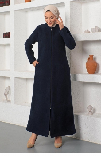 Navy Blue Abaya 0025SGS.LCV