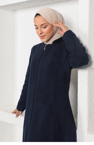 Navy Blue Abaya 0025SGS.LCV