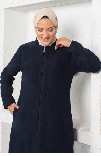 Navy Blue Abaya 0025SGS.LCV