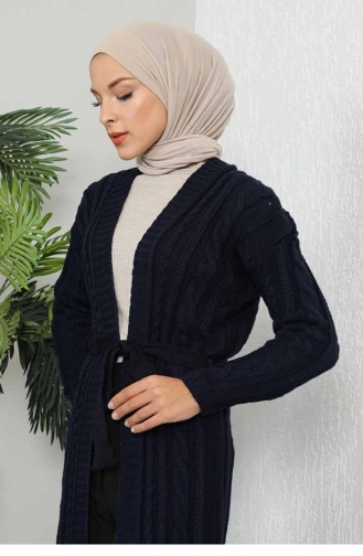 Navy Blue Cardigans 0027MP.LCV