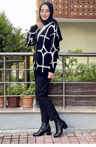 Black Cardigans 006WST.SYH