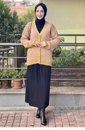 Mustard Cardigans 0104LLY.HRD