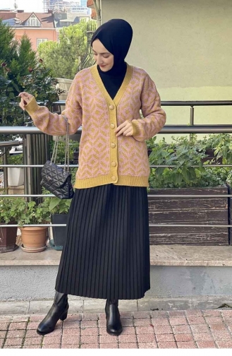 Mustard Cardigans 0104LLY.HRD