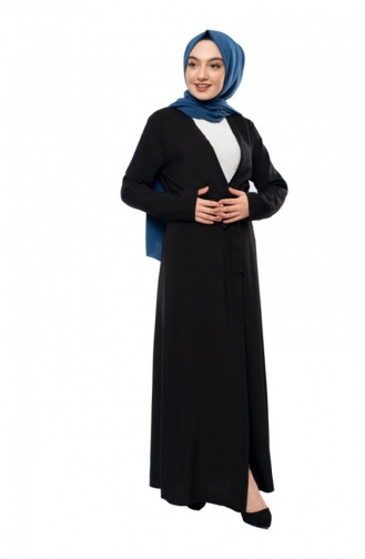 Black Abaya 0203SGS.SYH