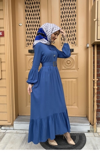 Robe Hijab Indigo 0220SGS.ING