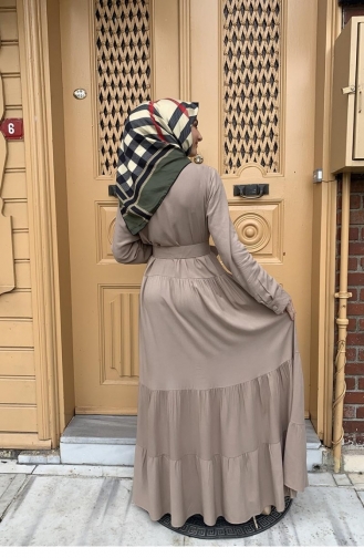 Mink Hijab Dress 0222SGS.VZN