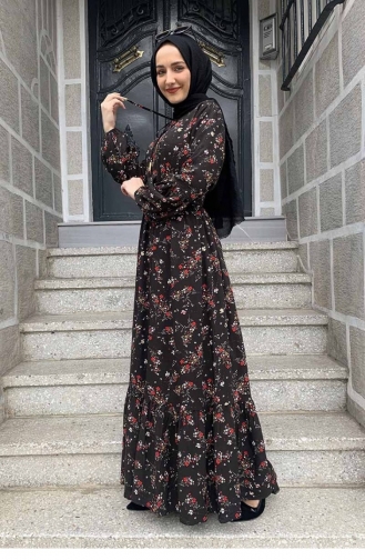 Robe Hijab Noir 0239SGS.SYH