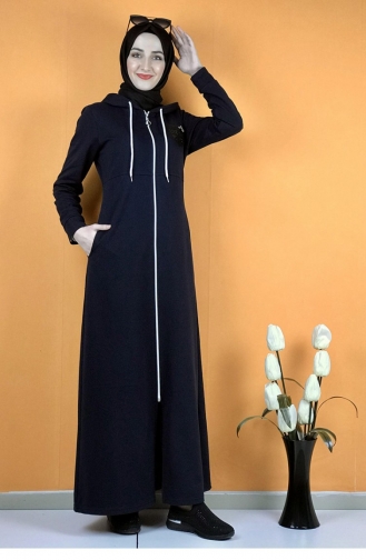 Abayas Bleu Marine 1008MG.LCV