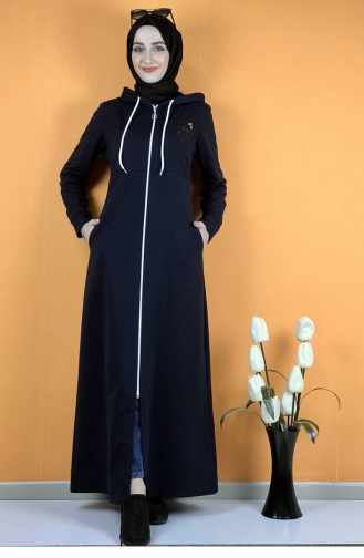 Abayas Bleu Marine 1008MG.LCV