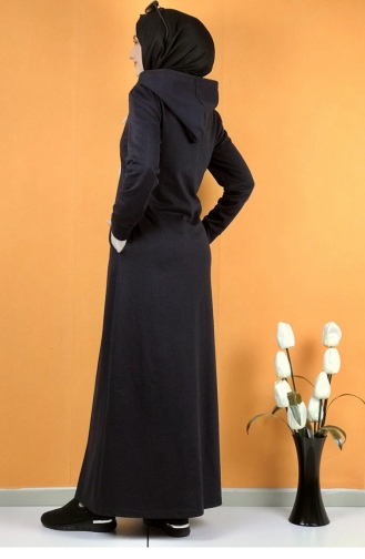 Abayas Bleu Marine 1008MG.LCV