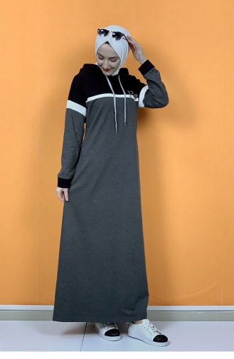 Robe Hijab Antracite 1009MG.ANT