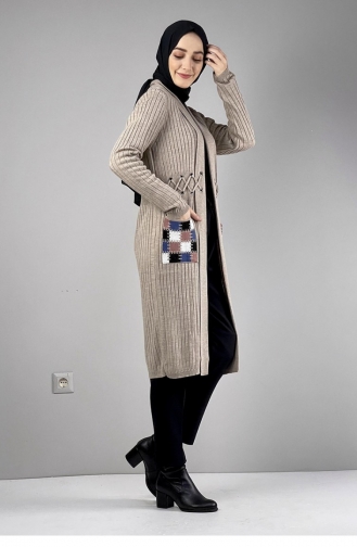 Beige Cardigans 10230KLC.BEJ