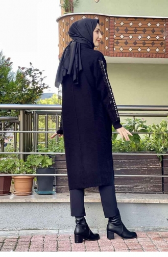 Triko Hırka Siyah