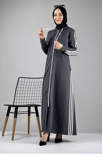Anthracite Abaya 1036MG.ANT
