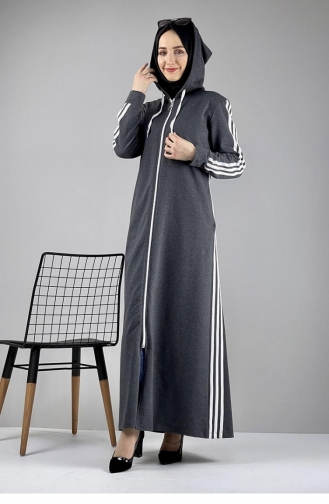 Anthracite Abaya 1036MG.ANT