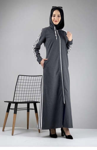Anthracite Abaya 1036MG.ANT