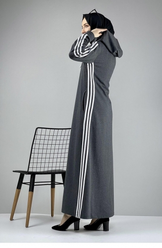 Anthracite Abaya 1036MG.ANT