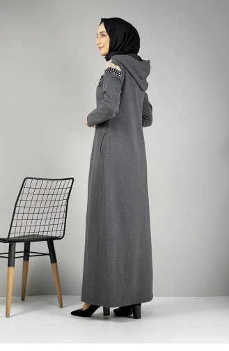 Anthracite Abaya 1057MG.ANT