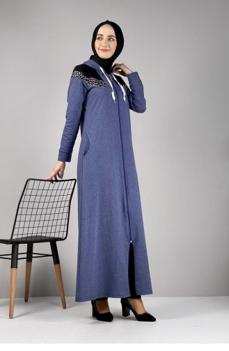 Indigo Abaya 1057MG.ING