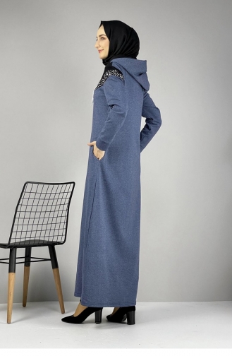 Indigo Abaya 1057MG.ING