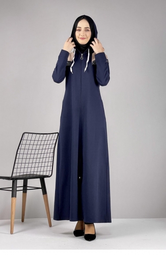 Abayas Bleu Marine 1057MG.LCV