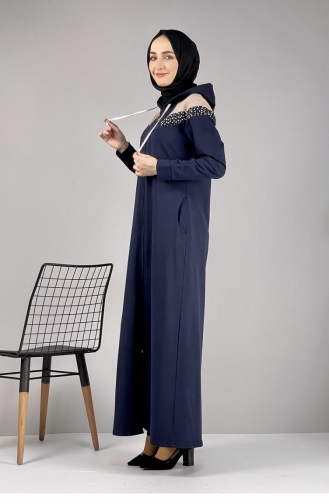 Abayas Bleu Marine 1057MG.LCV