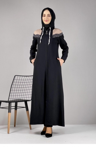 Black Abaya 1057MG.SYH