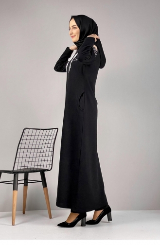 Black Abaya 1057MG.SYH