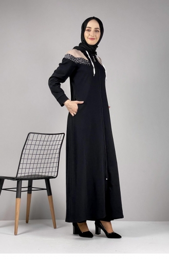 Black Abaya 1057MG.SYH