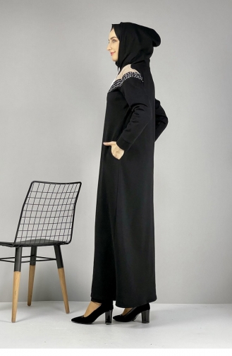 Black Abaya 1057MG.SYH