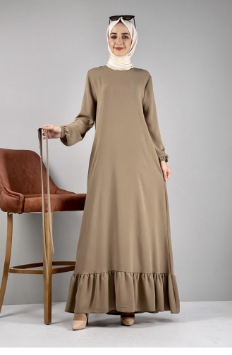 Mink Hijab Dress 1502TGM.VZN