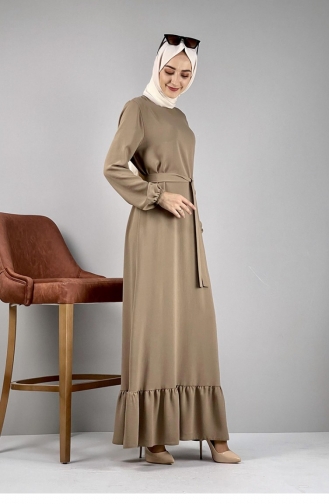Mink Hijab Dress 1502TGM.VZN