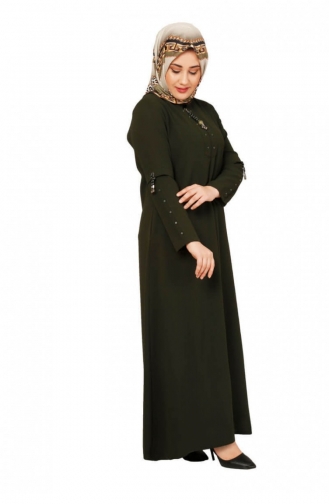 Khaki Abaya 2008SMR.HAK