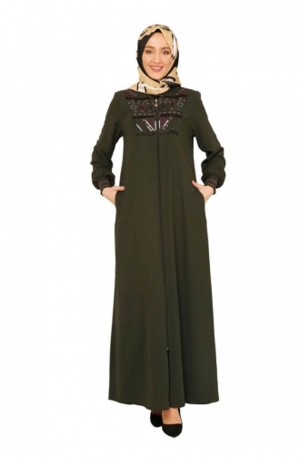 Khaki Abaya 2012SMR.HAK