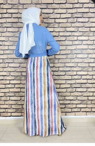 Weiß Hijab Kleider 5032MZ.KBZ