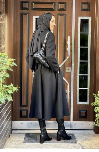 Mevlana Kaşe Kaban Siyah