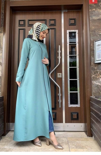 Green Abaya 7003SGS.CYS