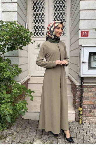 Oil Green Abaya 7003SGS.YYS