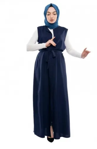 Dunkelblau Strickjacke 7010SGS.LCV