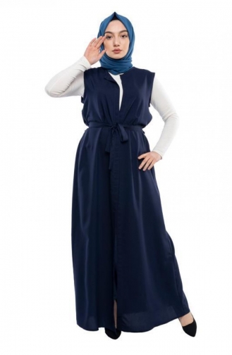 Dunkelblau Strickjacke 7010SGS.LCV