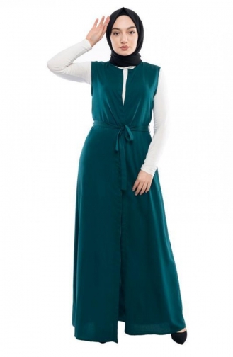 Smaragdgrün Strickjacke 7010SGS.ZMR