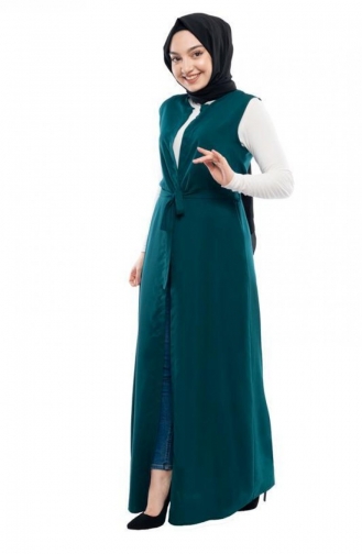 Smaragdgrün Strickjacke 7010SGS.ZMR